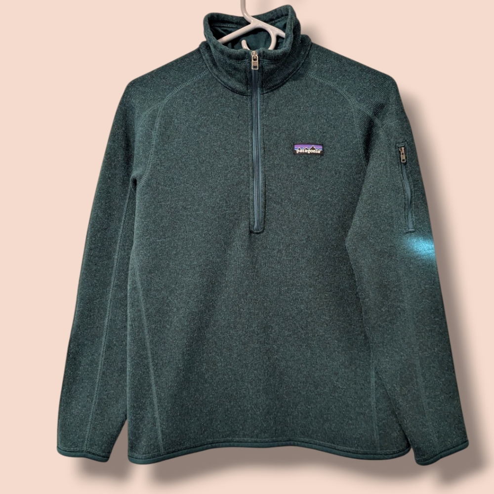 Patagonia Green Women's Cowl Neck Sweater